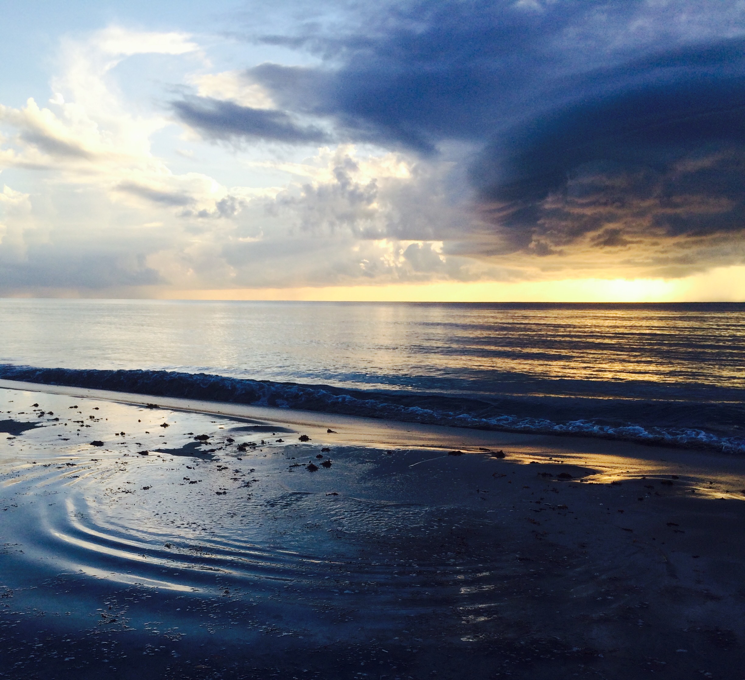 Goldilocks Blog - Marvel at the Moment in stillness with awareness. Sunrise Beach Yoga