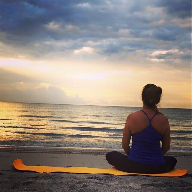 Peace - Azul Yoga - Goldilocks Blog - Florida Beach Sunrise